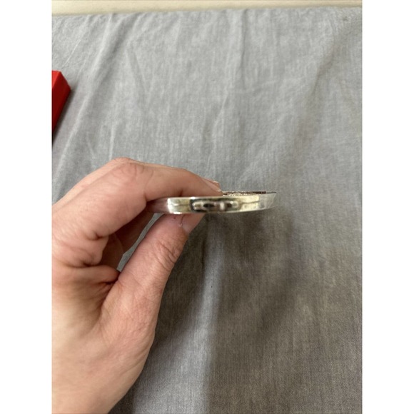 Vintage GORHAM SILVERPLATE MANGER SCENE Christmas Ornament w/Box FS BnftsCharity - Picture 7 of 9